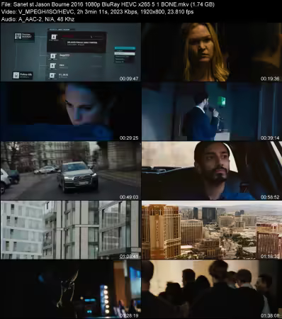 Jason Bourne 2016 1080p BluRay HEVC x265 5.1 BONE