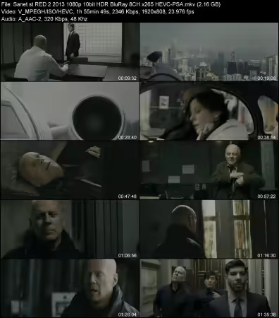 RED 2 2013 1080p 10bit HDR BluRay 8CH x265 HEVC-PSA