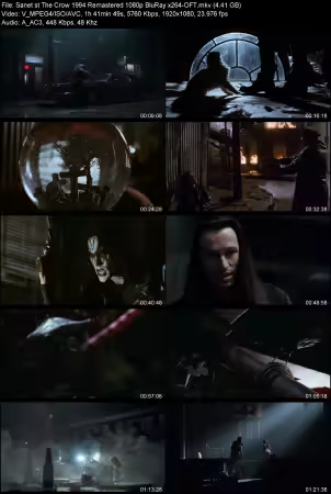 The Crow 1994 Remastered 1080p BluRay x264-OFT