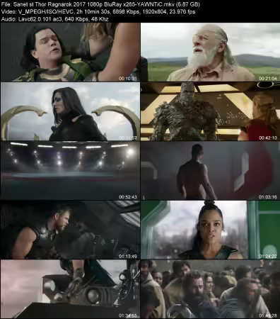 Thor Ragnarok 2017 1080p BluRay x265-YAWNTiC