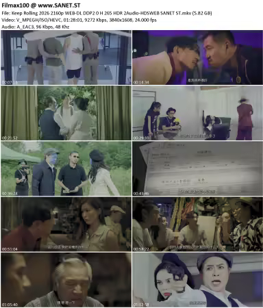 Keep Rolling 2026 2160p WEB-DL DDP2.0 H265 HDR 2Audio-HDSWEB
