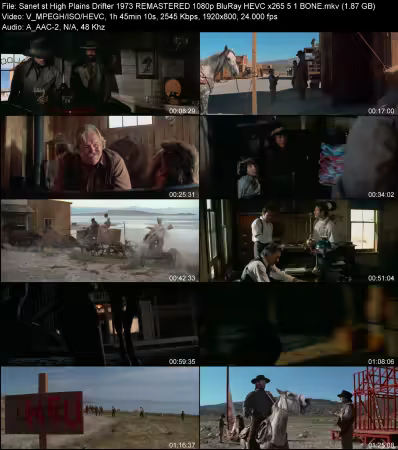 High Plains Drifter 1973 REMASTERED 1080p BluRay HEVC x265 5.1 BONE