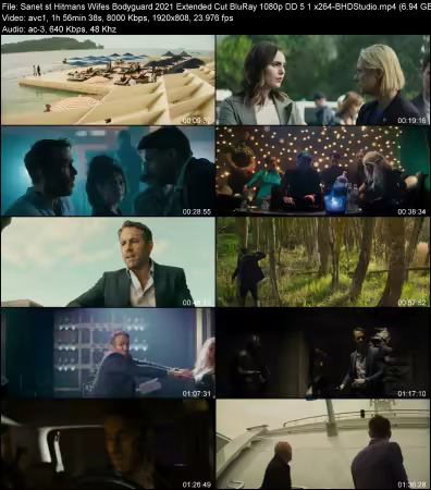 Hitmans Wifes Bodyguard 2021 Extended Cut BluRay 1080p DD 5.1 x264-BHDStudio