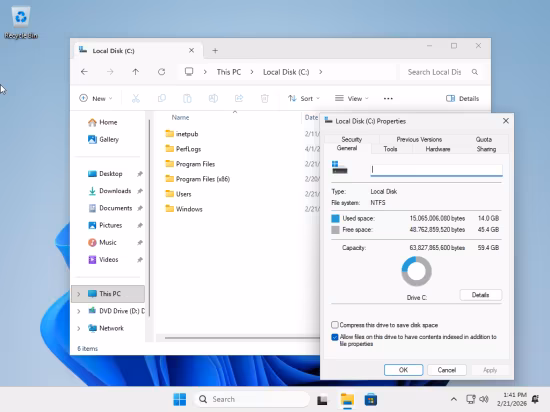 tiny11 Core 25H2 Build 26200.7840 Multilingual Preactivated