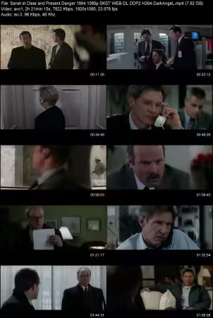 Clear and Present Danger 1994 1080p SKST WEB-DL DDP 2.0 H264-DarkAngeL