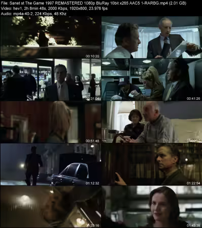 The Game 1997 REMASTERED 1080p BluRay 10bit x265 AAC 5.1-RARBG