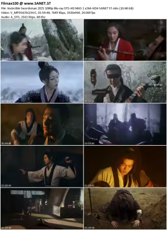 Invincible Swordsman 2025 1080p Blu-ray DTS-HD MA5.1 x264-HDH