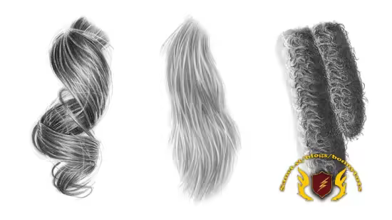Drawing Realistic Hair and Beard with Graphite