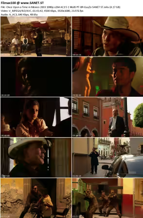Once Upon a Time in Mexico 2003 1080p x264 AC3 5.1 Multi PT-BR-GuyZo