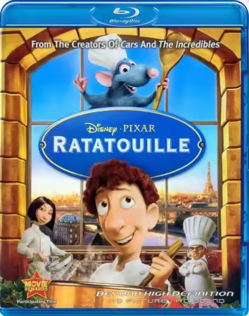 Ratatouille 2007 1080p 10bit 60FPS Bluray x265 Dual Audio Hindi+English DD5.1 Esub -DUS-