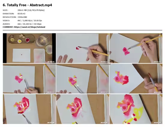 Watercolor for Relaxation: Mindful Painting for Calm and Joy