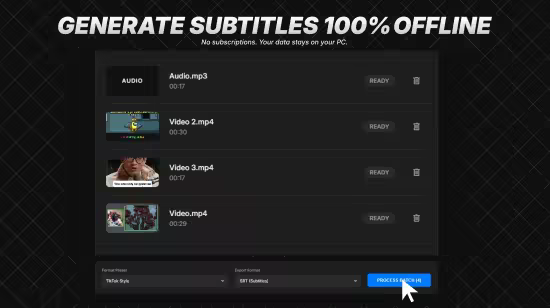 AI Video to SRT 1.1.4