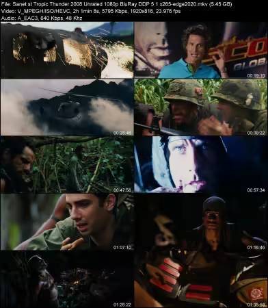 Tropic Thunder 2008 Unrated 1080p BluRay DDP 5.1 x265-edge2020