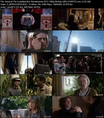 The Incredible Burt Wonderstone 2013 1080p BluRay x265-YAWNTiC