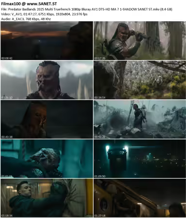 Predator Badlands 2025 Multi Truefrench 1080p Bluray AV1 DTS-HD MA 7 1-SHADOW