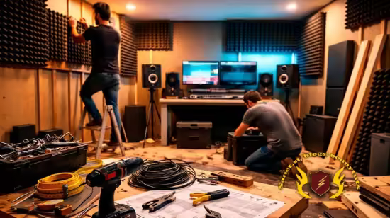 Build a Pro Home Studio: Acoustics, Gear, Workflow