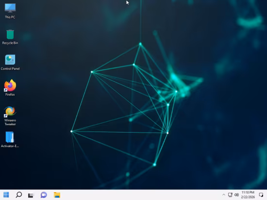 Windows 11 Pro Ultra Lite 25H2 Build 22000.918 MPB Porcelain Edition