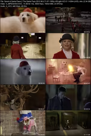 Santa Paws 2 The Santa Pups 2012 MULTi VFi 1080p HDLight AC3 5.1 H264-LiHDL