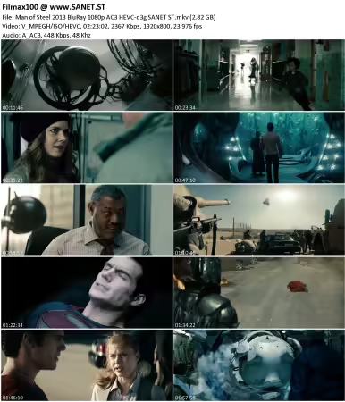 Man of Steel 2013 BluRay 1080p AC3 HEVC-d3g