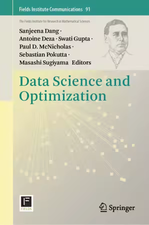 Data Science and Optimization (Fields Institute Communications)