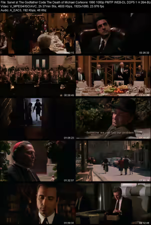 The Godfather Coda The Death of Michael Corleone 1990 1080p PMTP WEB-DL DDP 5.1 H264-BLOOM