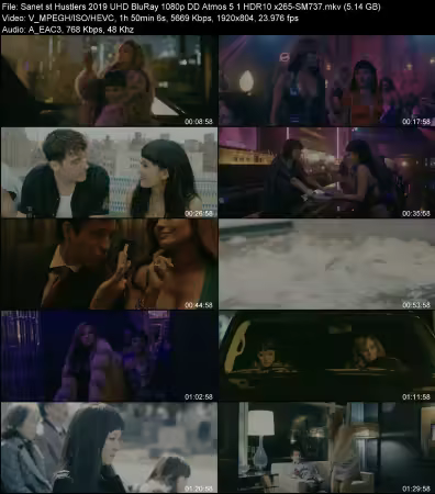 Hustlers 2019 UHD BluRay 1080p DD Atmos 5.1 HDR10 x265-SM737