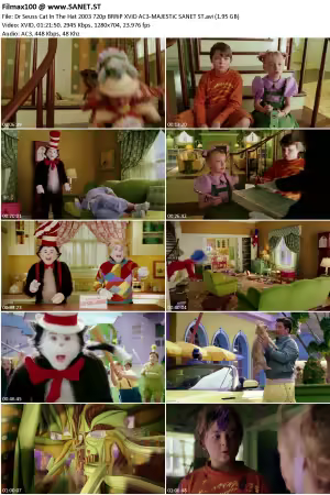 Dr Seuss Cat In The Hat 2003 720p BRRiP XViD AC3-MAJESTiC