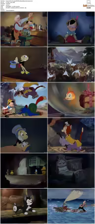 Pinocchio 1940 PROPER 1080p BluRay x264-Japhson