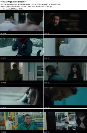 The Bourne Legacy 2012 BDRip 1080p X265 AC3-D3FiL3R