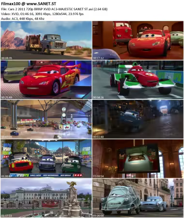 Cars 2 2011 720p BRRiP XViD AC3-MAJESTiC