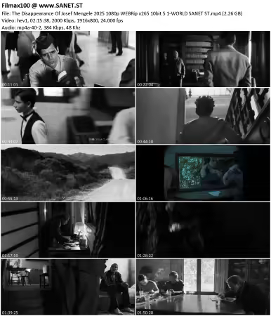 The Disappearance Of Josef Mengele 2025 1080p WEBRip x265 10bit 5.1-WORLD