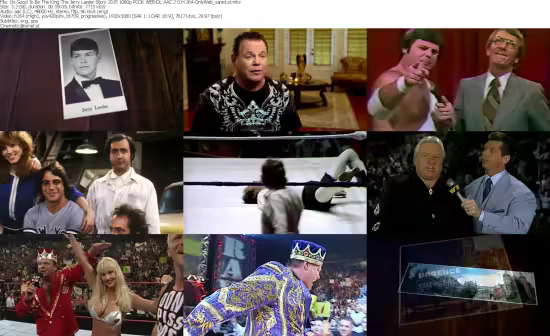 Its Good To Be The King The Jerry Lawler Story 2015 1080p PCOK WEB-DL AAC 2 0 H 264-OnlyWeb