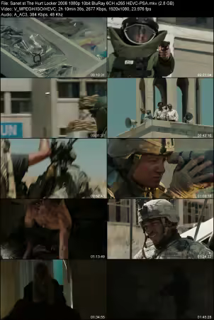 The Hurt Locker 2008 1080p 10bit BluRay 6CH x265 HEVC-PSA