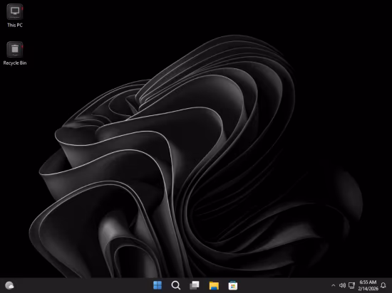 Windows 11 Pro 25H2 Build 26200.7840 Black Edition