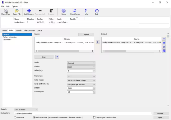 XMedia Recode 3.6.3 (x64) Multilingual