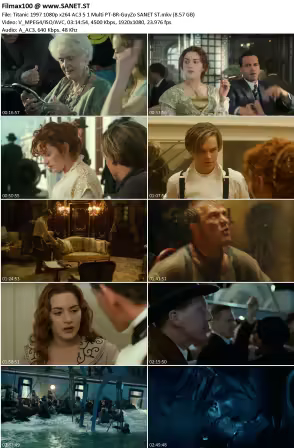Titanic 1997 1080p x264 AC3 5 1 Multi PT-BR-GuyZo