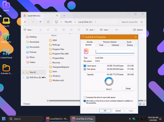 Windows 11 Pro Lite 26H1 Build 28000.1450 PaPirOS Edition (Preview)