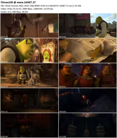 Shrek Forever After 2010 720p BRRiP XViD AC3-MAJESTiC