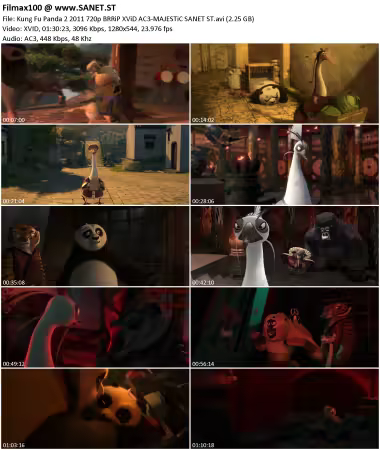 Kung Fu Panda 2 2011 720p BRRiP XViD AC3-MAJESTiC