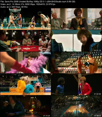 Semi-Pro 2008 Unrated BluRay 1080p DD 5.1 x264-BHDStudio