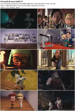 Mr Peabody and Sherman 2014 BBRip 1080p DD5 1 H265-d3g