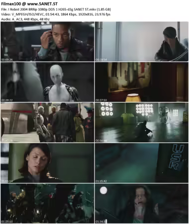 I Robot 2004 BRRip 1080p DD5.1 H265-d3g