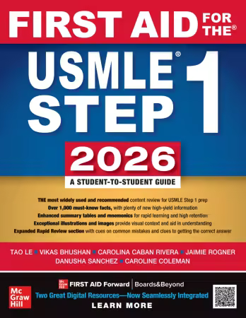 First Aid for the USMLE Step 1 2026 36th Edition