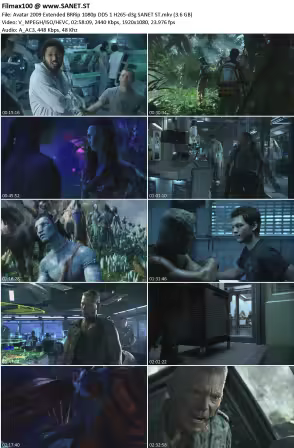 Avatar 2009 Extended BRRip 1080p DD5 1 H265-d3g