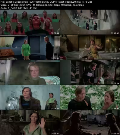 Logans Run 1976 1080p BluRay DDP 5.1 x265-edge2020