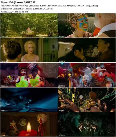 Arthur And The Revenge Of Maltazard 2009 720P BRRIP XVID AC3-MAJESTiC