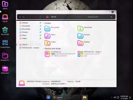 Windows 11 Iot Enterprise LTSC Super Lite 252 Build 26200.7705 Exodus Edition