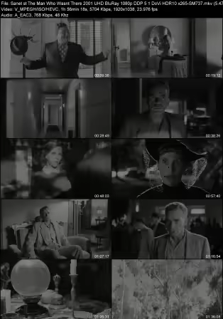 The Man Who Wasnt There 2001 UHD BluRay 1080p DDP 5.1 DoVi HDR10 x265-SM737