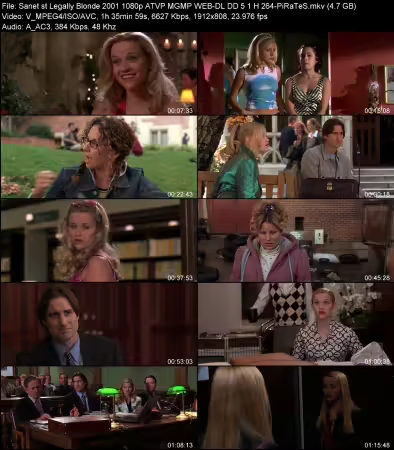 Legally Blonde 2001 1080p ATVP MGMP WEB-DL DD 5.1 H264-PiRaTeS