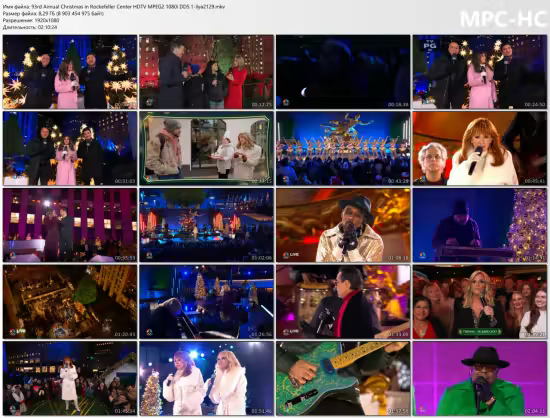 93rd Annual Christmas in Rockefeller Center (2025) HDTV, 1080